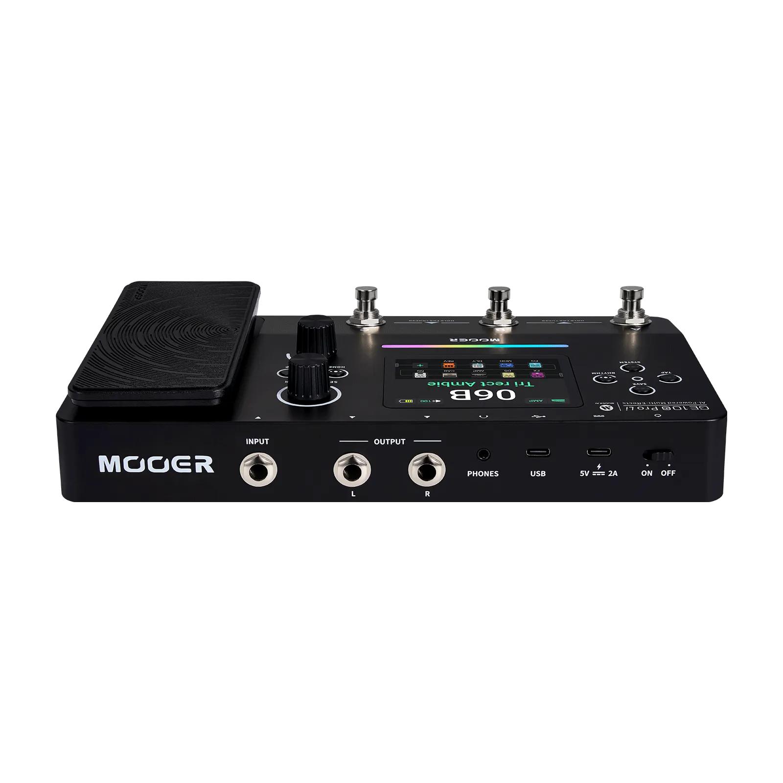 【美品】ギターエフェクターMOOER GE100 Mooer GE100 Pro Modelling & Multi-FX Guitar Pedal With Battery